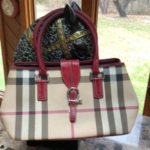 burberry equestrian bag
